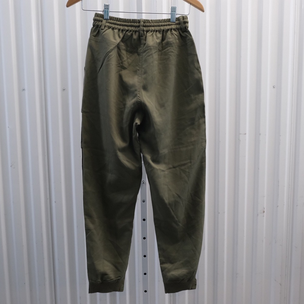 Fashion Nova Call Me Cargo Twill Joggers Olive Green Women's Size XS - Picture 2 of 9